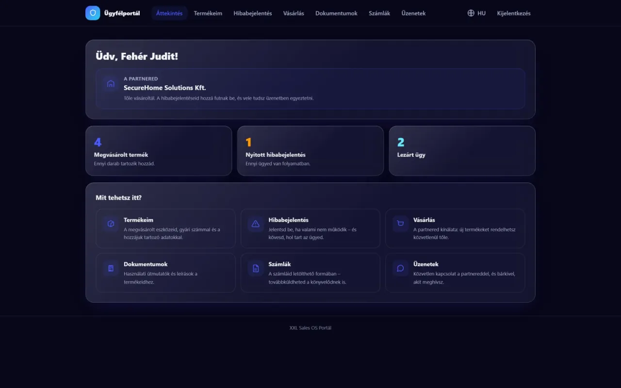 Customer portal